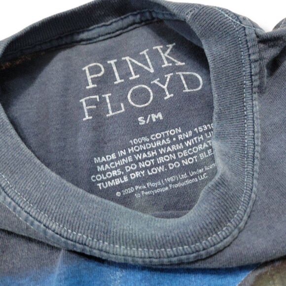 Pink Floyd Shirt Size Medium The Division Bell 1994 North American Tour Crop Top - Picture 9 of 9